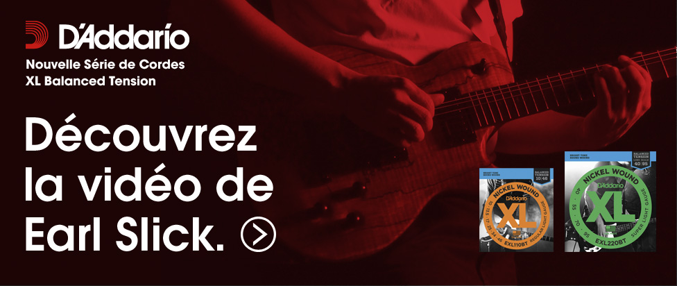 découvrez les cordes XL Balanced Tension